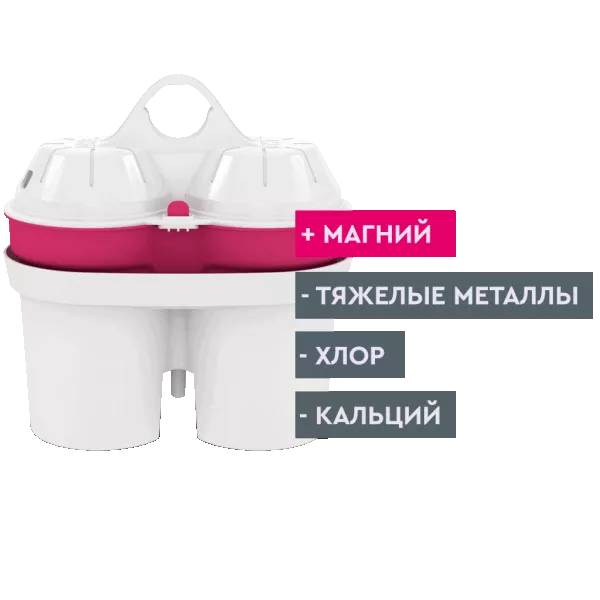 Картридж BWT Magnesium Mineralized Water, умягчение и обогащение магнием, 3+1 шт.