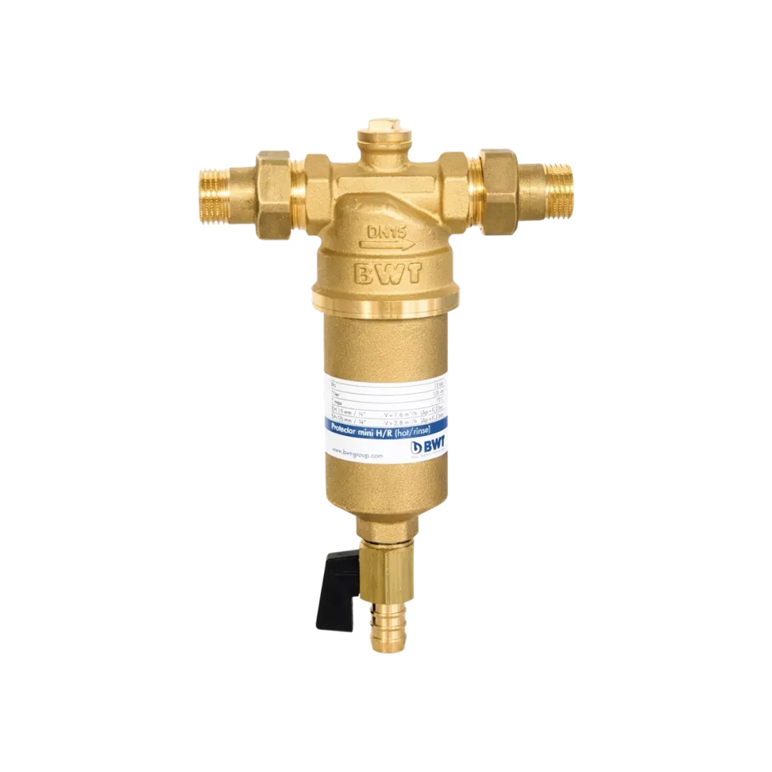 Механический фильтр BWT Protector Mini H/R ½″, для горячей воды